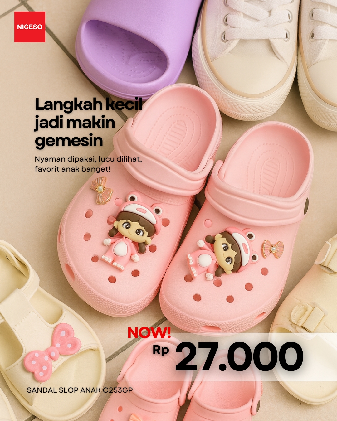 Sandal Slop Anak C253GP